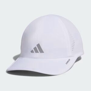 BRAND NEW Adidas White Cap with Silver Logo